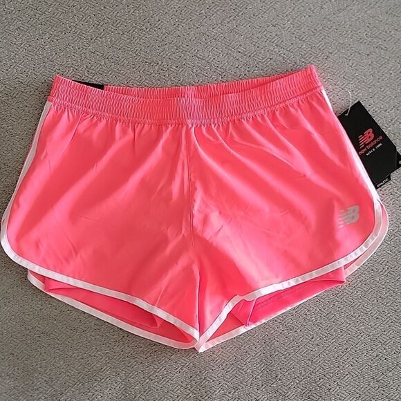 New Balance Accelerate Flouresent Pink 2.5" Running Athletic Shorts - Size Small - Picture 1 of 11